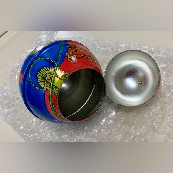 1991 Vtg Hallmark Keepsake Jolly Wolly Soldier Pressed Tin Litho Ornament - Picture 10 of 12